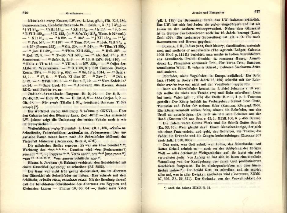 Fig. 4: Though trained in Germany, Immanuel Löw personifies the significant Hungarian-Jewish contribution to modern rabbinic lexicography and to the science of Judaism in general. Löw received his rabbinical ordination from the Hochschule fuer die Wissenschaft des Judentums in Berlin and his Ph.D. from the University of Leipzig, and pioneered the critical study of the botanical, animal and mineral terminology found in rabbinic literature. Löw did so by systematically consulting manuscripts with variant readings, by employing comparative linguistic methods of research and by analyzing the distinct layers of history found in the language of the Bible and rabbinic literature.